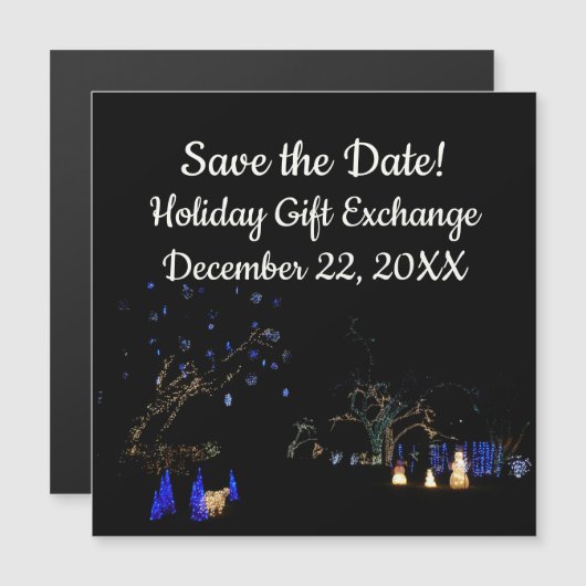 Sneeuwman Kerst Licht Show (Voorkant / Achterkant)