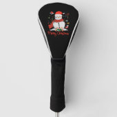 Sneeuwman - Kerst Shirt Golfheadcover (Voorkant)