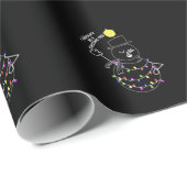 Sneeuwman Kerstboom Cadeaupapier (Rol Hoek)