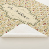  Sneeuwman & Kerstboom Custom Sherpa Deken (3/4)