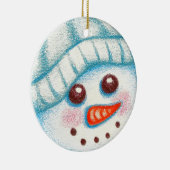 Sneeuwman kerstboom Ornament Gift (Rechts)