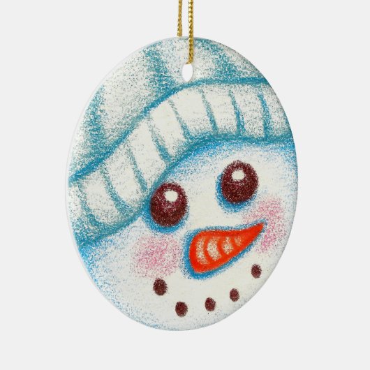 Sneeuwman kerstboom Ornament Gift (Rechts)