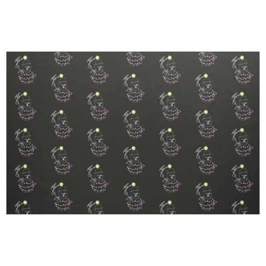 Sneeuwman Kerstboom Stof (Fat Quarter)