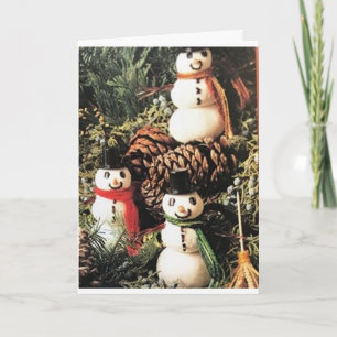 **SNEEUWMAN** KERSTBOOM WENSEN VOOR JOU!** KAART