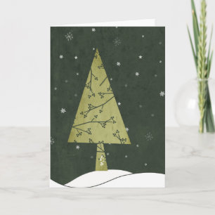 sneeuwman kerstkaart feestdagen kaart