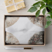 Sneeuwman Kerstrondes Tissuepapier (Geschenk)