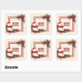  sneeuwman kerstvakantie | STICKER (Vel)