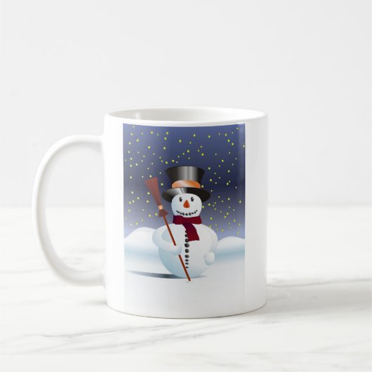 Sneeuwman Koffiemok (Links)