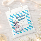 Sneeuwman Kussens kersttraktatie stoute elf Bedankzakje (Geknipt)