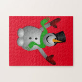 Sneeuwman Legpuzzel (Horizontaal)
