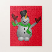 Sneeuwman Legpuzzel (Verticaal)
