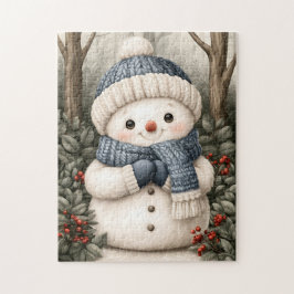 Sneeuwman Legpuzzel