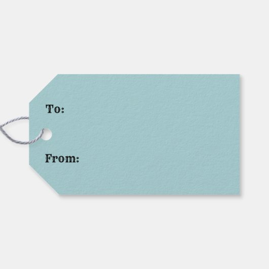 Sneeuwman Leuk Elegant Kerstmis Cadeaulabel (Achterkant Horizontaal)