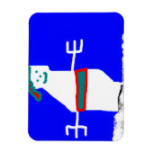 Sneeuwman magneet (Verticaal)