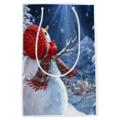 sneeuwman medium cadeauzakje (Voorkant)