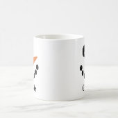 Sneeuwman met monogram koffiemok (Center)