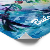 SNEEUWMAN MET UIL POSTER (Hoek)