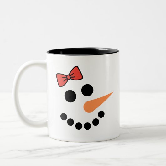 Sneeuwman Mok zijn/haar wintervakantie (Links)