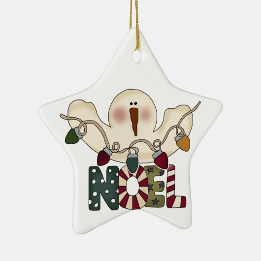 Sneeuwman Noel Keepsake Ornament (Rechts)