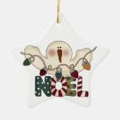 Sneeuwman Noel Keepsake Ornament (Voorkant)