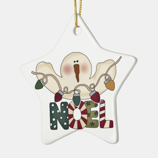 Sneeuwman Noel Keepsake Ornament (Links)