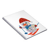 sneeuwman notitieboek (Rechterzijde)