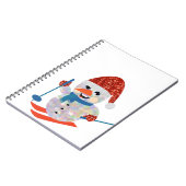 sneeuwman notitieboek (Linkerzijde)