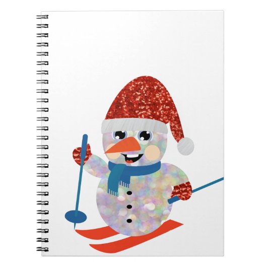 sneeuwman notitieboek (Voorkant)