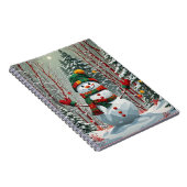 Sneeuwman Notitieboek (Rechterzijde)