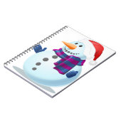 sneeuwman notitieboek (Linkerzijde)