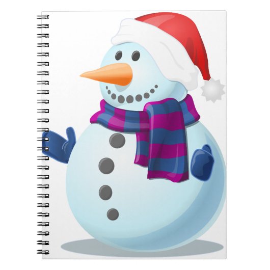 sneeuwman notitieboek (Voorkant)