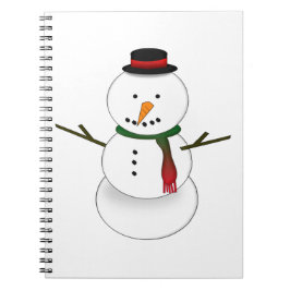 Sneeuwman Notitieboek