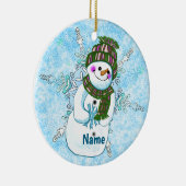 Sneeuwman Oma ornament (Rechts)