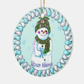Sneeuwman Oma ornamenten (Links)