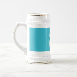 Sneeuwman ontwerp bierpul