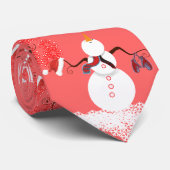 Sneeuwman Op zoek naar het Moon Stropdas (Opgerold)