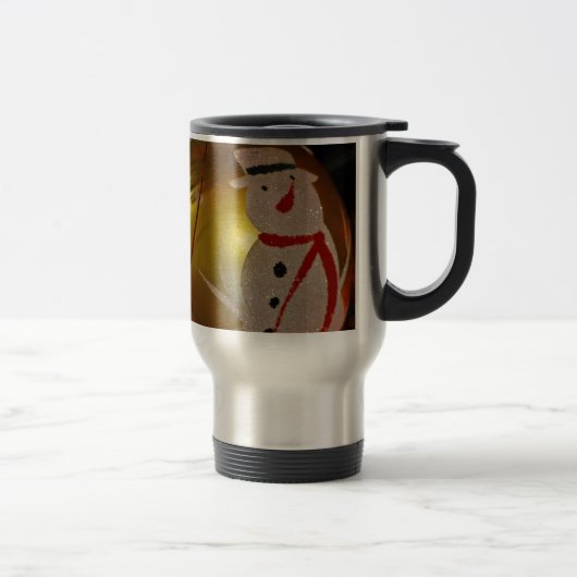 Sneeuwman Ornament met Vorst Reisbeker (Rechts)