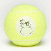 Sneeuwman Penn tennisballen (Voorkant)