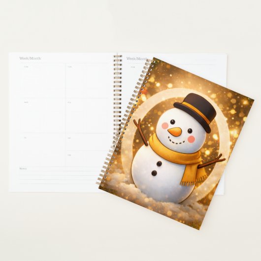 Sneeuwman Planner (Display)