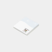 Sneeuwman Post-it-briefjes | Het gaat goed met me Post-it® Notes (Schuin)