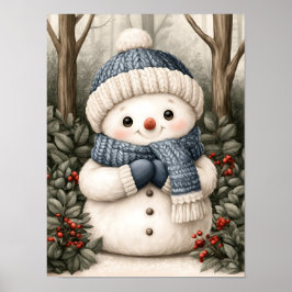 Sneeuwman Poster