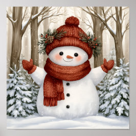 Sneeuwman Poster