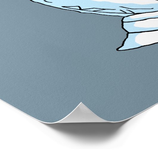 Sneeuwman Poster (Hoek)