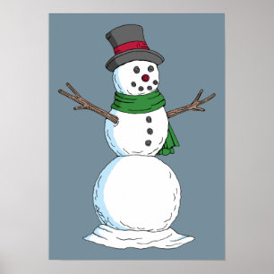 Sneeuwman Poster