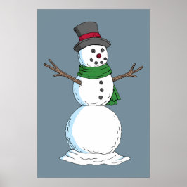 Sneeuwman Poster