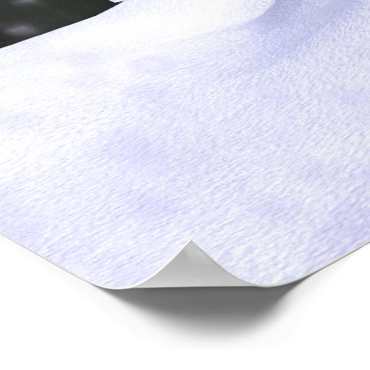 SneeuwMan Poster (Hoek)