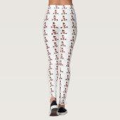 Sneeuwman Pumping Iron Leggings (Achterkant)