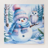 Sneeuwman Puzzel (Verticaal)