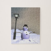 SneeuwMan Puzzle Legpuzzel (Verticaal)