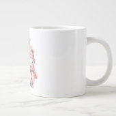 Sneeuwman Roze Kerstspecialiteit Mok (Rechts)